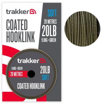 Trakker návazcová šňůra soft coated hooklink 20 m - 20 lb 9,8 kg