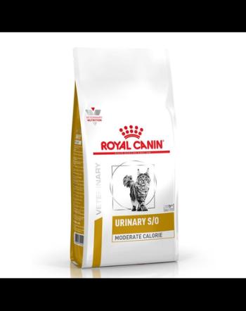 ROYAL CANIN Vet Cat Urinary S/O Moderate Calorie 9 kg hrana dietetica cu continut scazut de calorii pentru pisici cu tulburari ale tractului urinar inferior, spre supraponderale