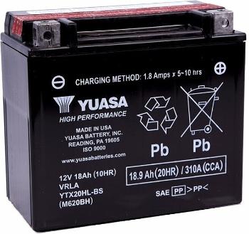 Yuasa Battery YTX20HL-BS Moto baterie