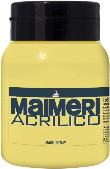 Maimeri Acrilico Akrylová barva Naples Yellow Light 105 500 ml 1 ks