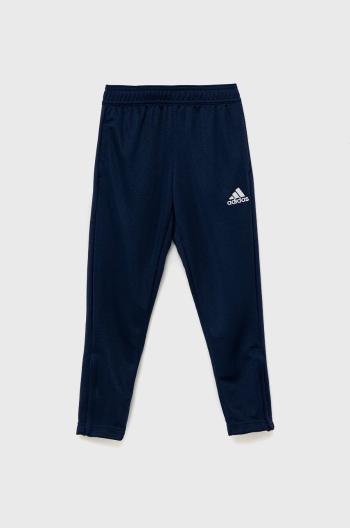 Dětské kalhoty adidas Performance HC0336 tmavomodrá barva, s aplikací