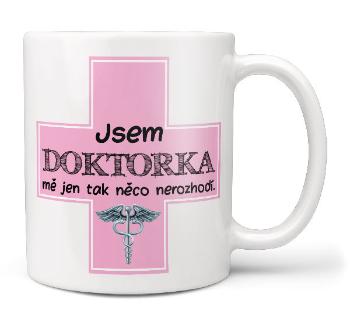 Hrnek Jsem doktorka (Náplň hrníčku: Žádná)