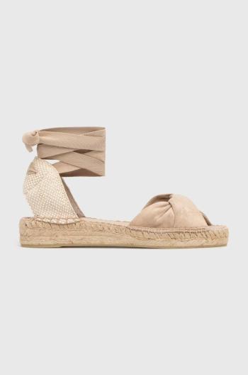 Espadrilky Answear Lab béžová barva