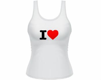 Dámské tílko Tank Top I love