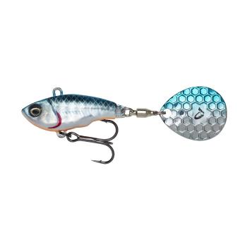 Savage Gear Wobler Fat Tail Spin Sinking Blue Silver