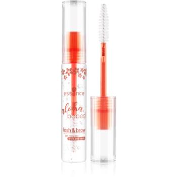 essence aloha, babes! gelová řasenka na řasy a obočí odstín 01 Ready, Sun-set, Go! 9 ml
