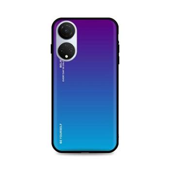 TopQ Kryt LUXURY Honor X7 pevný duhový purpurový 92604 (92604)