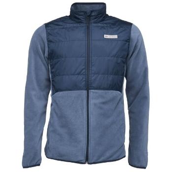 Columbia BASIN BUTTE FLEECE FULL ZIP Pánská hybridní bunda, tmavě modrá, velikost