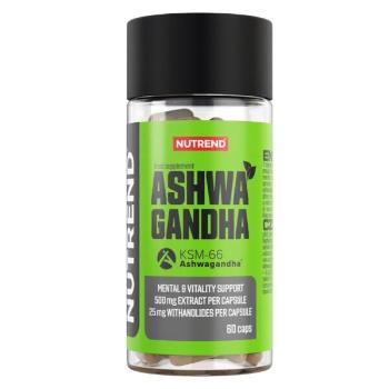 Nutrend ASHWAGANDHA 60 KAPSLÍ Doplněk stravy, , velikost