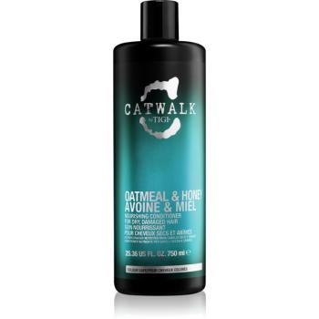 TIGI Catwalk Oatmeal & Honey vyživující kondicionér pro suché a poškozené vlasy 750 ml