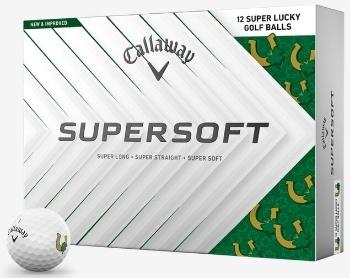 Callaway Supersoft 2025 White Lucky Golfové míčky