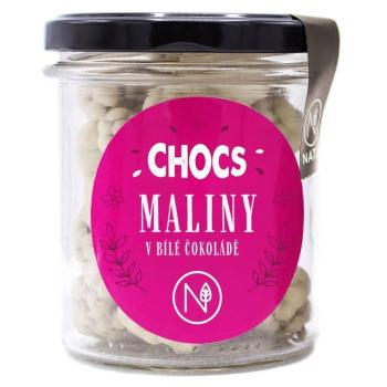 NATU Chocs maliny v 30% bielej čokoláde 100 g