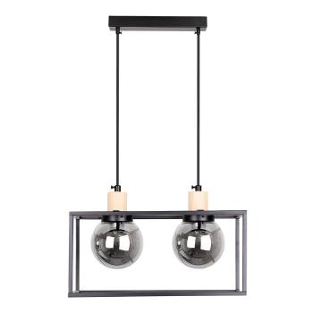 Candellux Závěsný lustr Retro pro žárovku 2x E27 32-00750