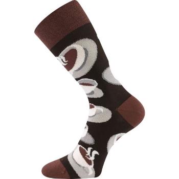 Lonka COFFEE SOCKS Dámské ponožky, černá, velikost