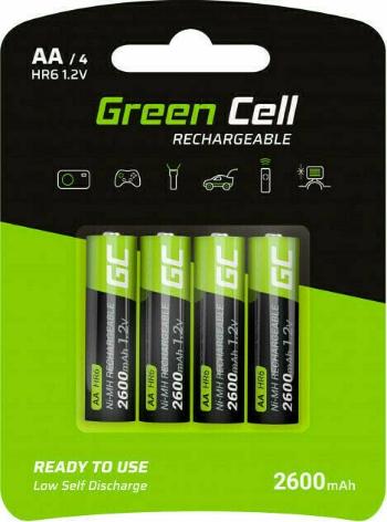 Green Cell HR6 2600mAh 4 AA Elem