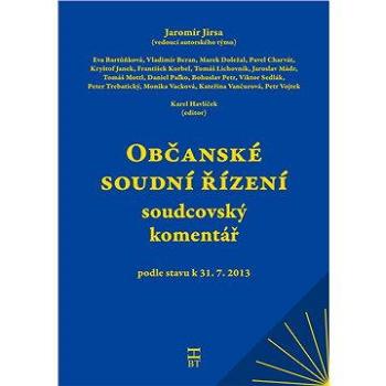 Občanské soudní řízení - soudcovský komentář (978-80-871-0940-3)