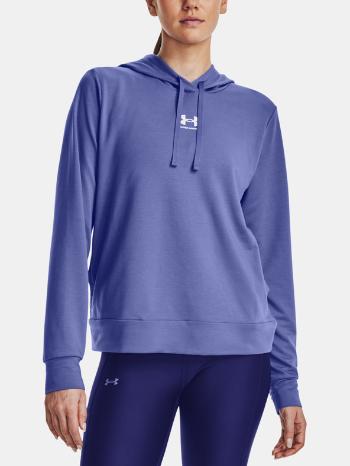 Under Armour Rival Terry Hoodie Mikina Modrá