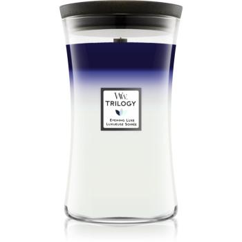 Woodwick Linen vonná svíčka 610 g