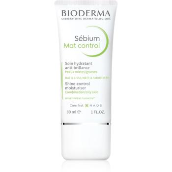 Bioderma Sébium Mat Control lehký hydratační krém proti lesknutí pleti a rozšířeným pórům 30 ml