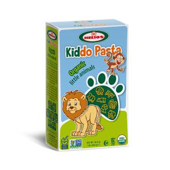 Helios Kiddo Pasta Těstoviny malá zvířata BIO 454 g