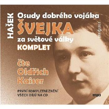 Osudy dobrého vojáka Švejka za světové války KOMPLET: 4 CD