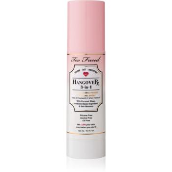 Too Faced Hangover 3-in-1 Replenishing Primer & Setting Spray podkladová báze a fixační sprej v jednom s osvěžujícím účinkem 120 ml