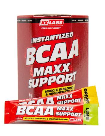 Xxlabs BCAA Maxx Support příchuť pomeranč-limetka 310 g/30 sáčků