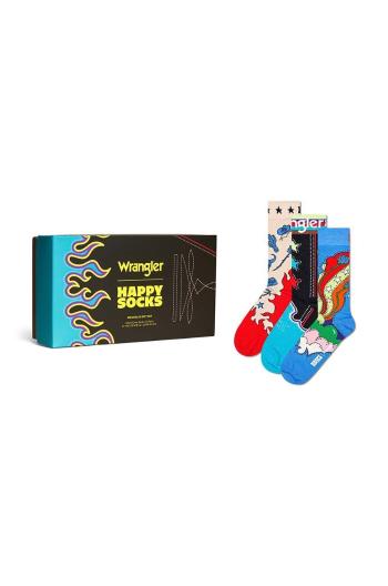 Ponožky Happy Socks Wrangler 3-Pack Wrangled Gift 3-pack P002273