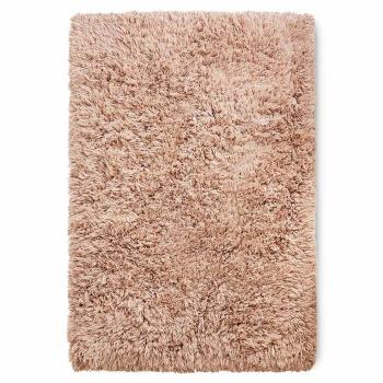 Růžový nadýchaný vlněný koberec Fluffy rug soft pink - 200*300 cm TTK3100