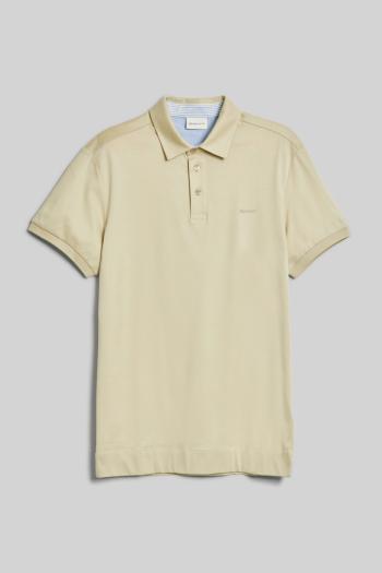 POLOKOŠILE GANT MERCERIZED JERSEY SS RUGGER SILKY BEIGE