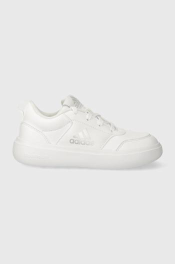 Dětské sneakers boty adidas bílá barva