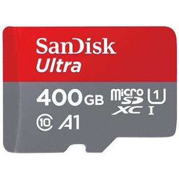 SanDisk MicroSDXC 400GB Ultra + SD adaptér (SDSQUA4-400G-GN6MA)