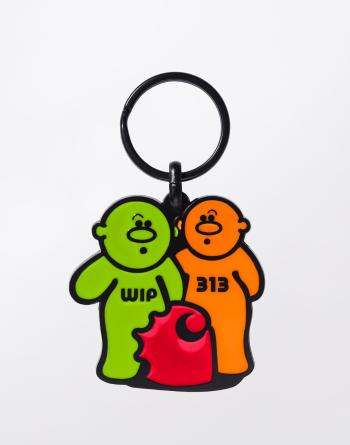 Carhartt WIP Gummy Keychain Zinc Alloy Multicolor