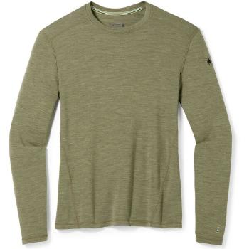 Smartwool M CLASSIC THERMAL MERINO BL CREW BOXED Férfi póló, khaki, méret