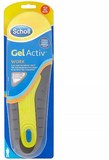 Scholl Ortopedické vložky do bot GelActiv Work & Boot (Shoe Inserts) 1 pár