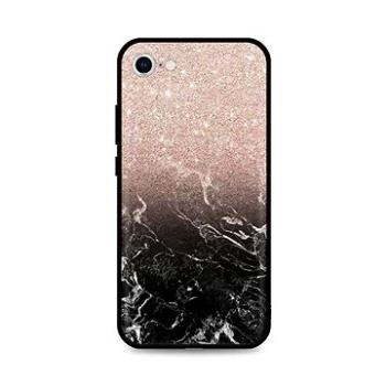 TopQ Kryt LUXURY iPhone SE 2022 pevný Sparkling Marble 74110 (Sun-74110)