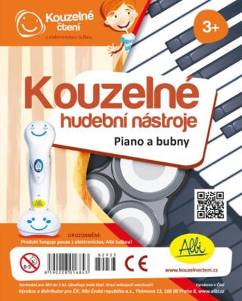 Kouzelné hudební nástroje - Piano a bubny - Kouzelné čtení Albi