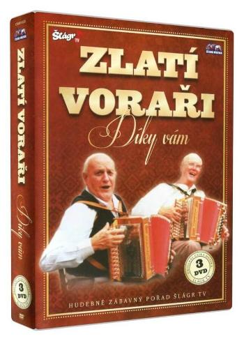 Zlatí Voraři - Díky Vám (3 DVD)