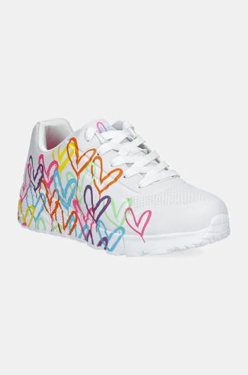 Dětské sneakers boty Skechers UNO LITE bílá barva, 314064L