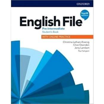 English File Fourth Edition Pre-Intermediate  (Czech Edition): with Student Resource Centre Pack (9780194037372)