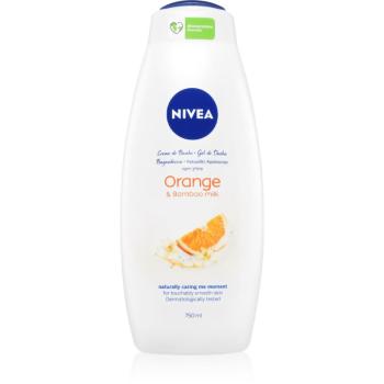 NIVEA Orange & Bamboo Milk zjemňující sprchový gel 750 ml