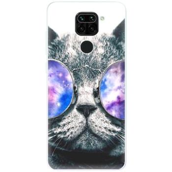 iSaprio Galaxy Cat pro Xiaomi Redmi Note 9 (galcat-TPU3-XiNote9)