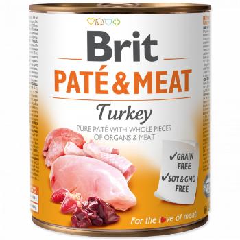 Konzerva Brit Paté & Meat Turkey 800g