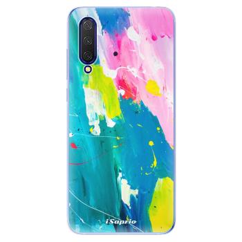 Odolné silikonové pouzdro iSaprio - Abstract Paint 04 - Xiaomi Mi 9 Lite