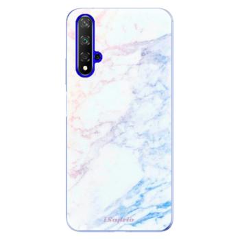 Odolné silikonové pouzdro iSaprio - Raibow Marble 10 - Huawei Honor 20