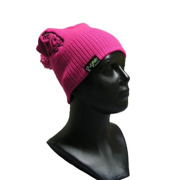 R-Spekt Dětský kulich PomPom Duo beanie limited edition růžový