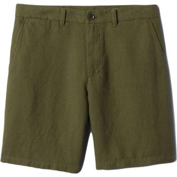 GAP LINEN FIXED WAIST Pánské kraťasy, khaki, velikost