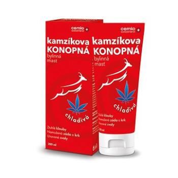 Cemio Kamzíkova konopná mast chladivá 200 ml (4556677)