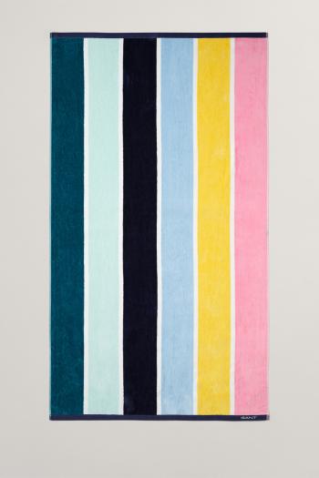 PLÁŽOVÁ OSUŠKA GANT MULTI STRIPE BEACH TOWEL 100x180 MULTICOLOR