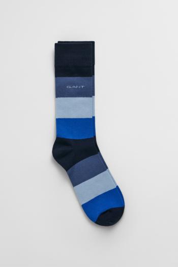 PONOŽKY GANT STRIPE SOCKS EVENING BLUE